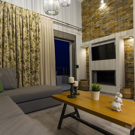 Ntinas Villa With Sea View Σκάλα Ποταμιάς Εξωτερικό φωτογραφία