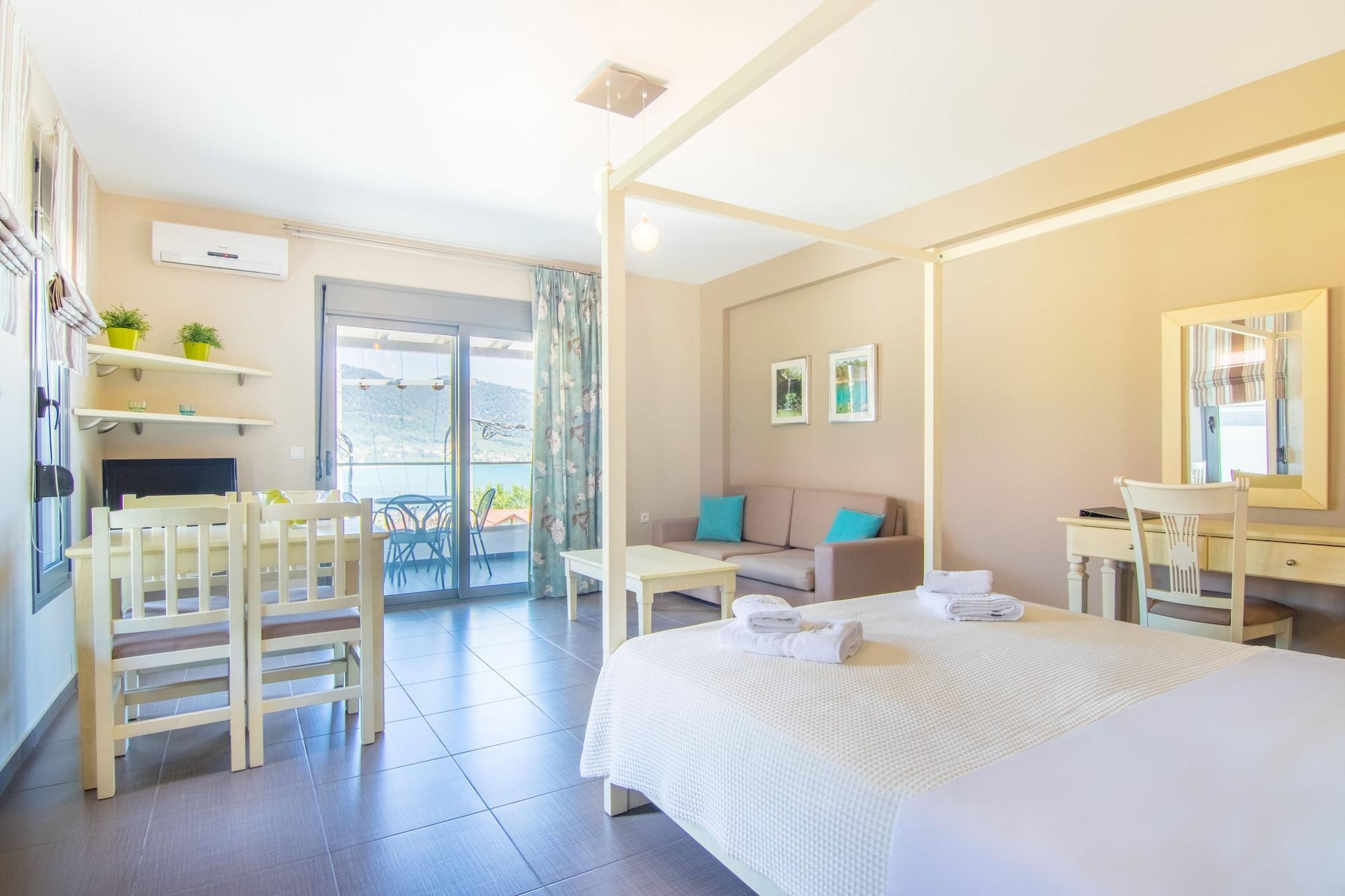 Ntinas Villa With Sea View Σκάλα Ποταμιάς Εξωτερικό φωτογραφία