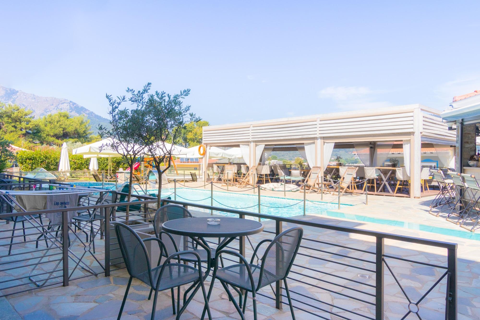 Ntinas Villa With Sea View Σκάλα Ποταμιάς Εξωτερικό φωτογραφία