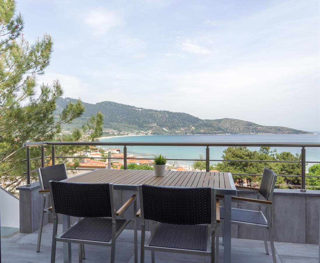 Ntinas Villa With Sea View Σκάλα Ποταμιάς Εξωτερικό φωτογραφία