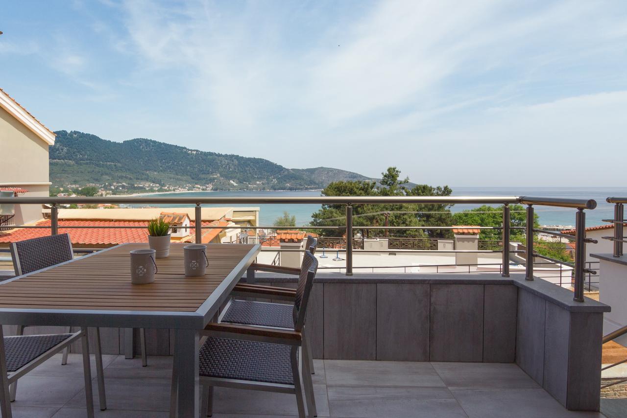 Ntinas Villa With Sea View Σκάλα Ποταμιάς Εξωτερικό φωτογραφία