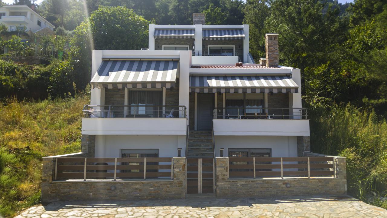 Ntinas Villa With Sea View Σκάλα Ποταμιάς Εξωτερικό φωτογραφία
